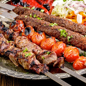 Combination Kebab